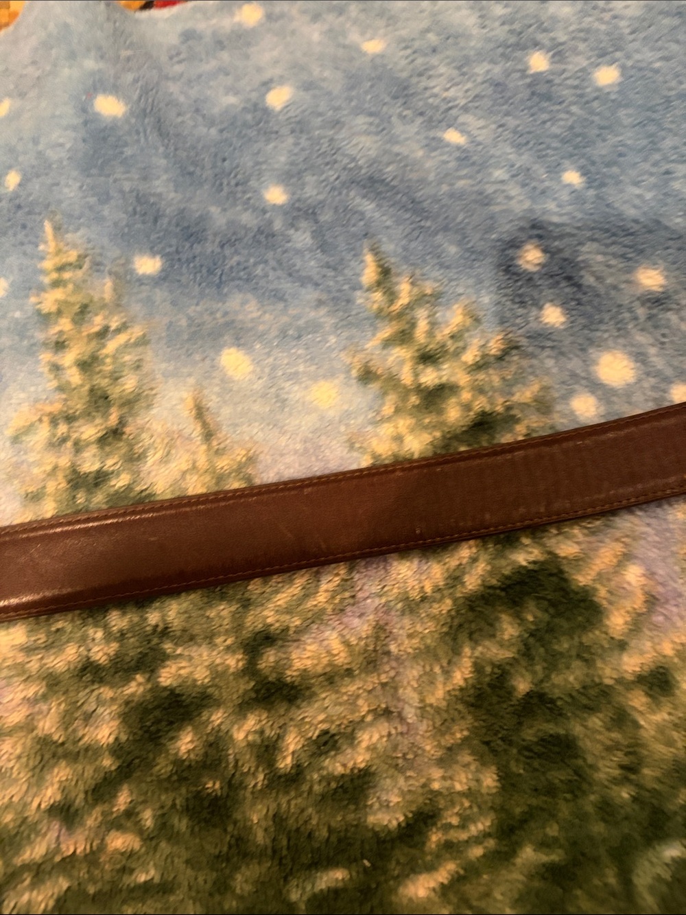Tecovas Handmade in Mexico Brown Leather Belt with Cream Lining sz 40 - Picture 8 of 10